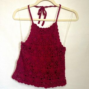 Full Tilt crochet top